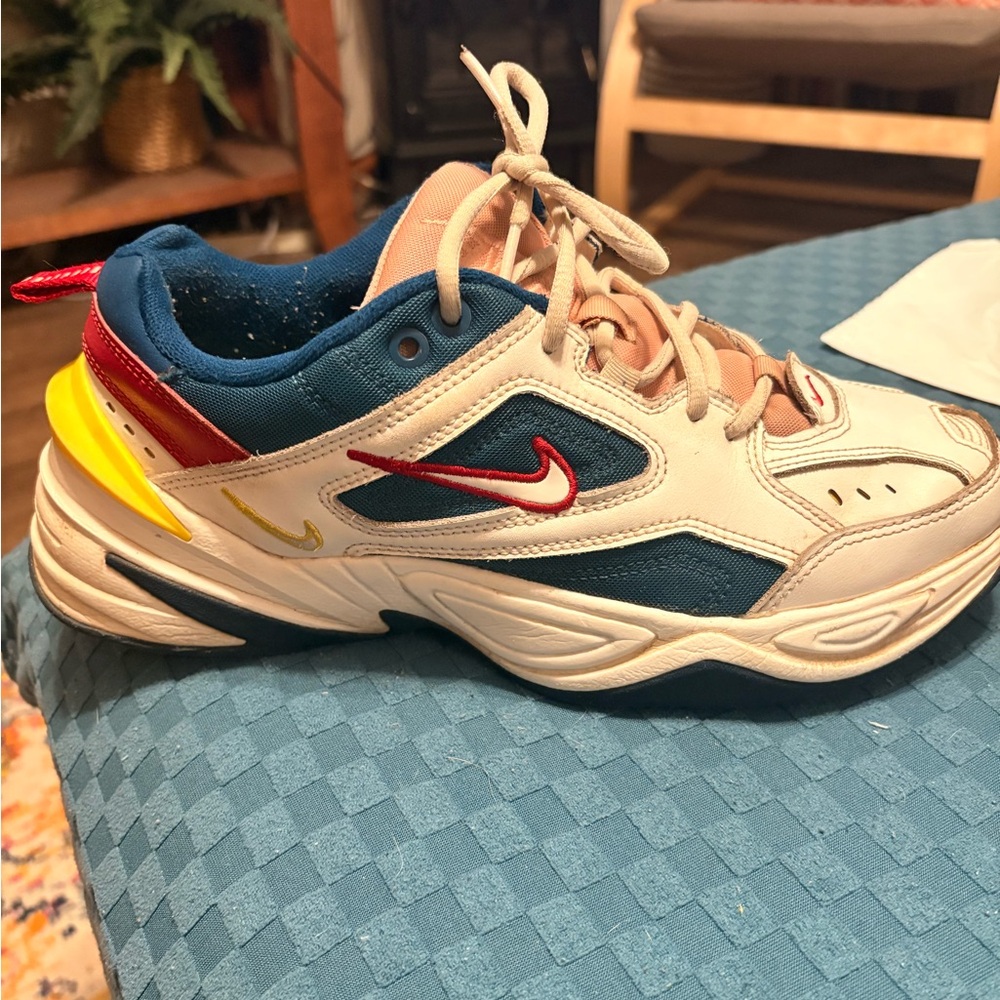 Nike Blue and Yellow Sneakers